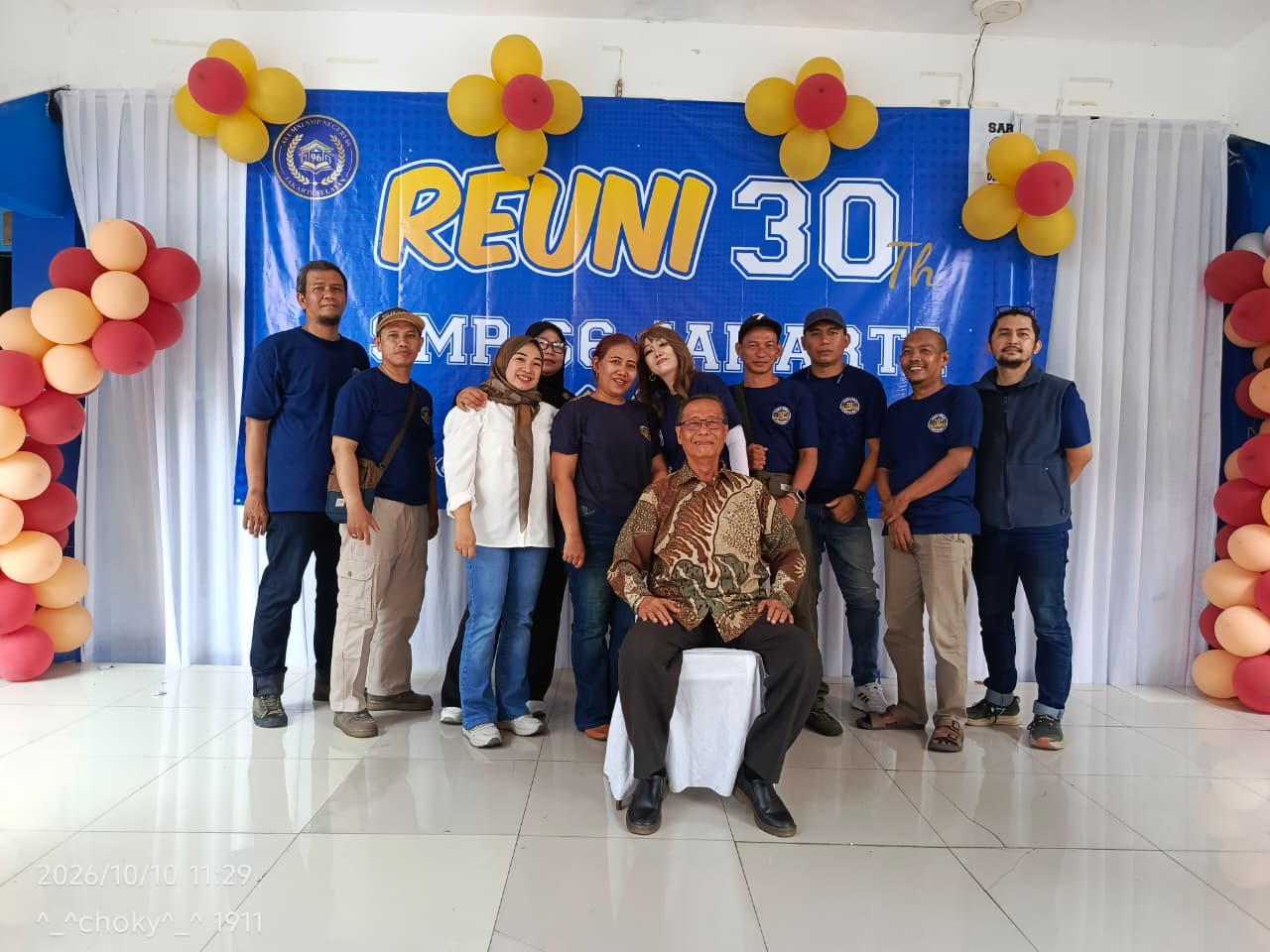 Reuni SMP 66 - Angkatan 1996 berjalan dengan SUKSES